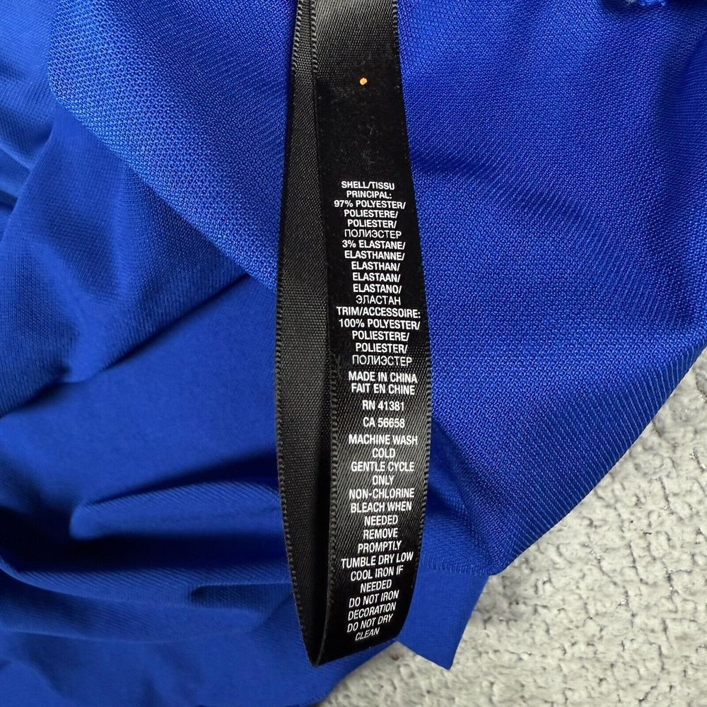 RLX‎ Ralph Lauren Polo Shirt Mens Large Blue Short Sleeve 2013 US Open Marion⛳ - Picture 10 of 10